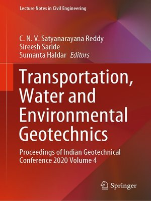 cover image of Transportation, Water and Environmental Geotechnics